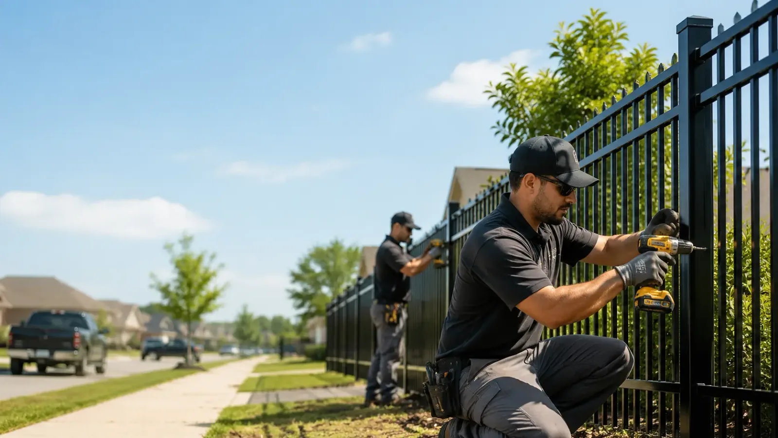 Metal Fence Installation in Goodwater, AL